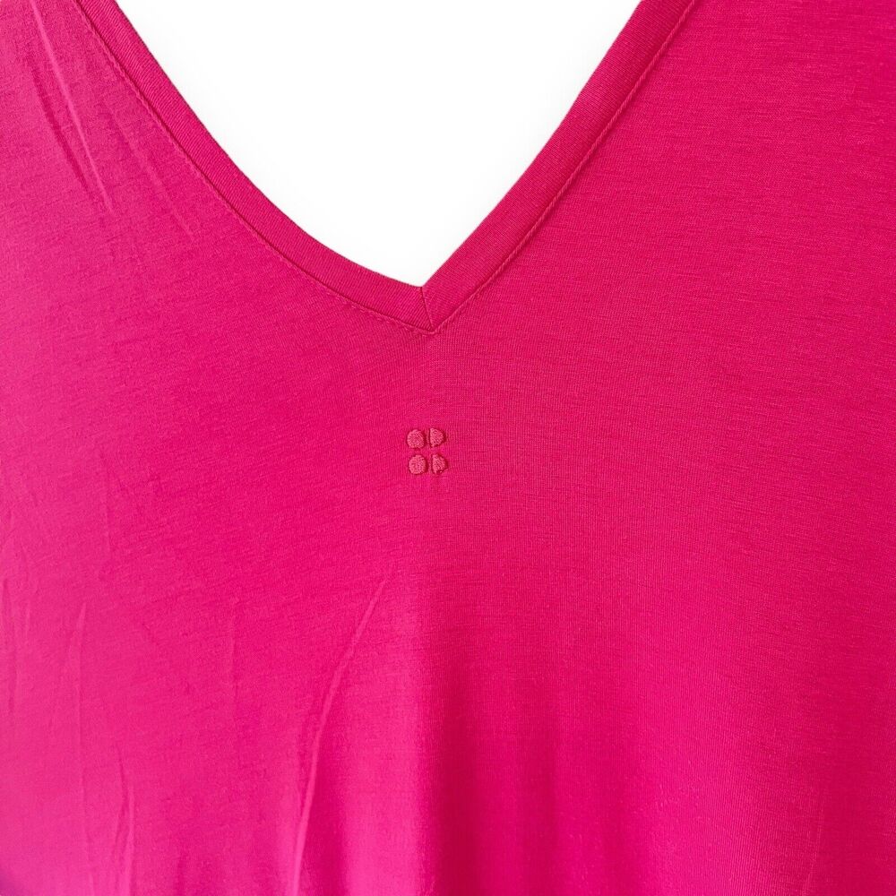 Sweaty Betty Pink Take It Easy Dress M Athleisure Tennis Travel Beach Coverup - Picture 10 of 12